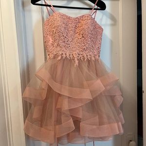BEAUTIFUL Dusty Rose Prom Dress